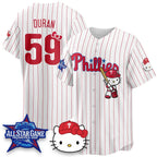 Philadelphia Phillies #59 Jhoan Duran White Thaam Meow KT Vapor Limited V2 Stitched Jersey