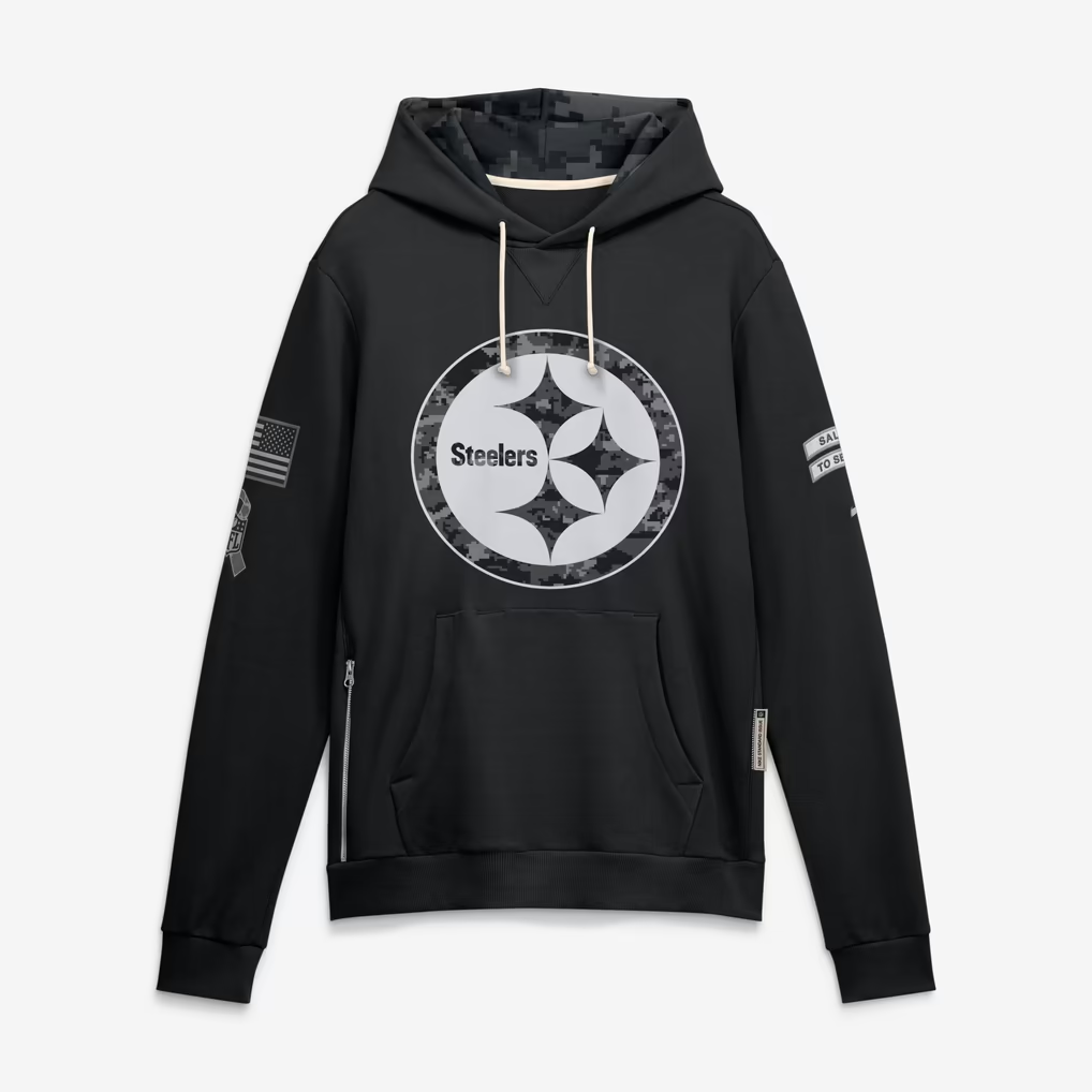 P.Steelers 2026 Salute To Service Club Pullover Hoodie Cheap sale Birthday and Christmas gifts Stitched American Football jersey Thaam