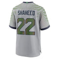 S.Seahawks #22 Rashid Shaheed Gray Thaam Rivalries Collection Game Jersey