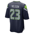 S.Seahawks #23 Emanuel Wilson College Navy Team Game Football jersey Thaam