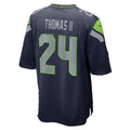 S.Seahawks #24 Rodney Thomas II College Navy Team Game Football jersey Thaam