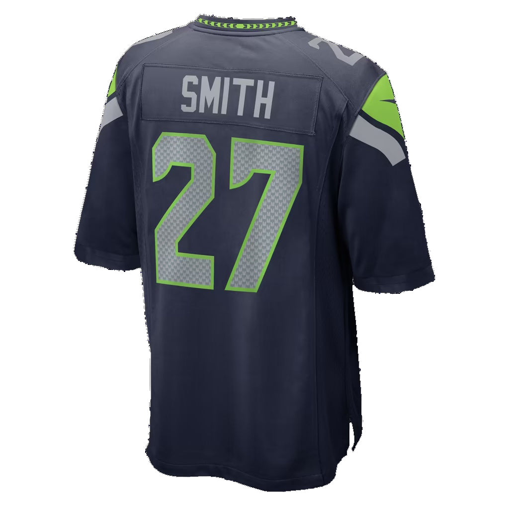S.Seahawks #27 Avery Smith College Navy Team Game Football jersey Thaam