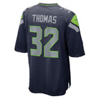 S.Seahawks #32 Drake Thomas College Navy Team Game Football jersey Thaam