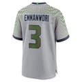 S.Seahawks #3 Nick Emmanwori Gray Thaam Rivalries Collection Game Jersey