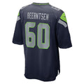 S.Seahawks #60 Evan Beerntsen College Navy Thaam Team Game Jersey