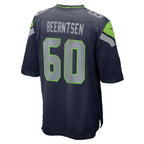 S.Seahawks #60 Evan Beerntsen College Navy Thaam Team Game Jersey