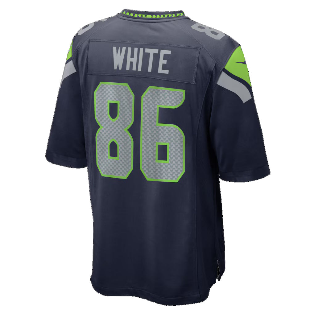 S.Seahawks #86 Ricky White College Navy Team Game Jersey Thaam