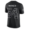 SF.49ers #54 Fred Warner Black 2026 Salute to Service Stitched Limited Football jersey Thaam