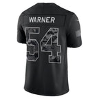 SF.49ers #54 Fred Warner Black 2026 Salute to Service Stitched Limited Football jersey Thaam