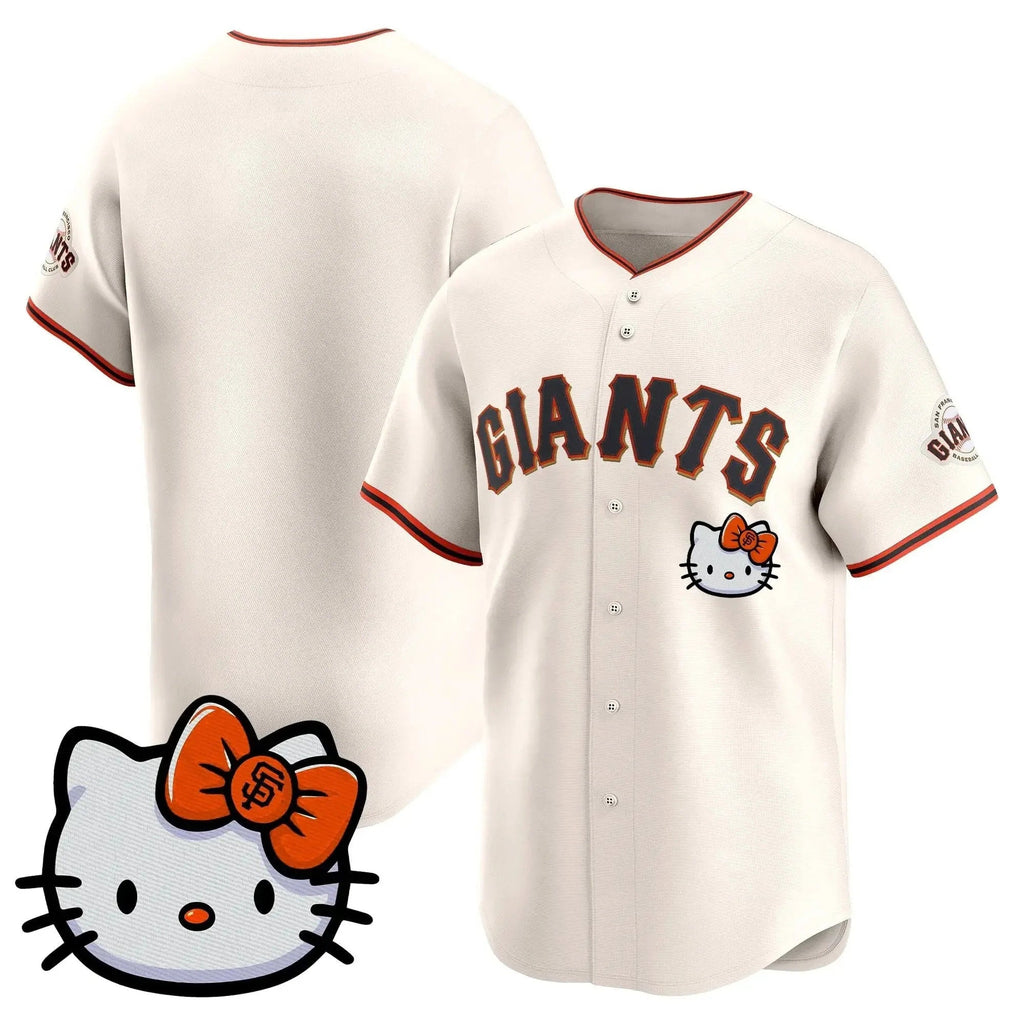San Francisco Giant Cream Thaam Meow KT Vapor Premier Limited All Stitched Jersey