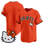 San Francisco Giant Orange Thaam Meow KT Vapor Premier Limited All Stitched Jersey