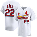 St. Louis Cardinals #22 Joshua B¨¢ez White Home Limited Stitched Jersey THAAM