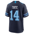 T.Titans #14 Carnell Tate Navy 2026 Rivalries Collection Game Jersey Thaam