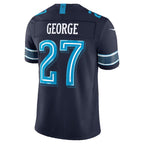 T.Titans #27 Eddie George Navy 2026 Rivalries Collection Stitched Limited Jersey Thaam