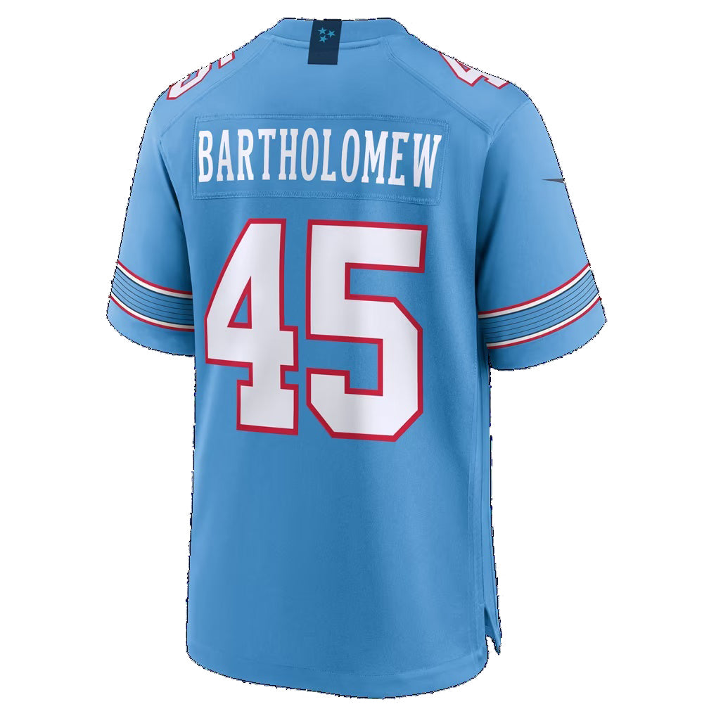 T.Titans #45 Kylen Granson Light Blue Team Game Football jersey Thaam