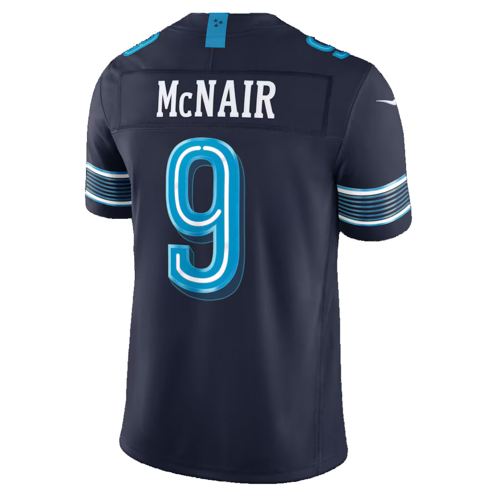 T.Titans #9 Steve McNair Navy 2026 Rivalries Collection Stitched Limited Jersey Thaam