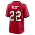 TB.Buccaneers #22 Keionte Scott Red Team Game Football jersey Thaam