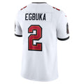 TB.Buccaneers #2 Emeka Egbuka White Thaam Vapor Untouchable Stitched Limited Jersey