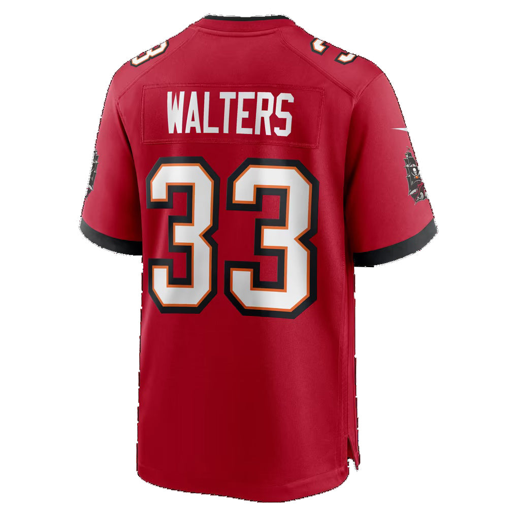 TB.Buccaneers #33 Silas Walters Red Team Game Football jersey Thaam