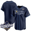 Tampa Bay Rays Blank Navy 2026 World Series Limited Stitched Jersey THAAM