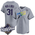 Tampa Bay Rays #31 Cedric Mullins Grey 2026 World Series Limited Stitched Jersey THAAM