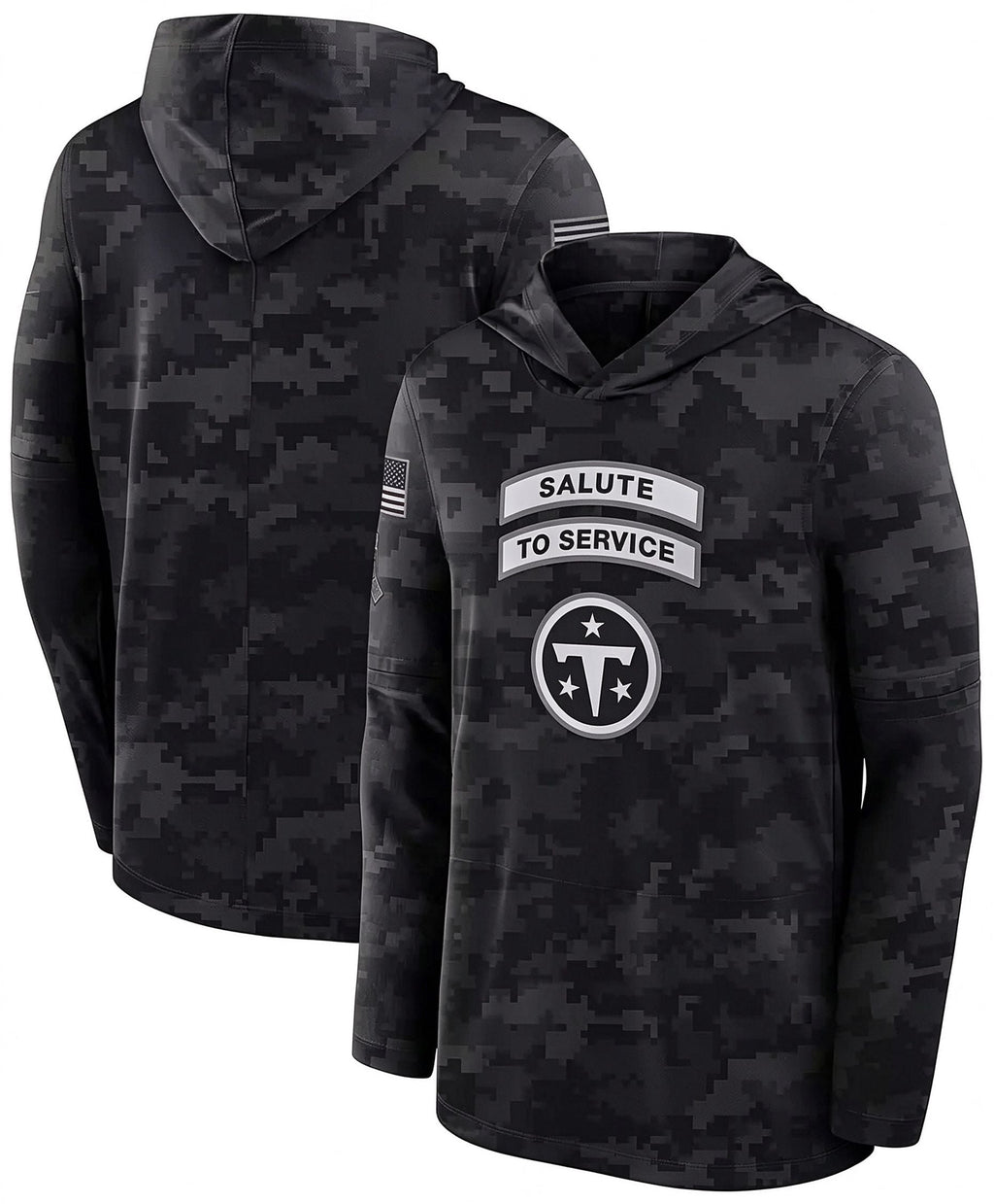 T.Titans 2026 Salute To Service Club Pullover Hoodie Cheap sale Birthday and Christmas gifts Stitched American Jersey THAAM
