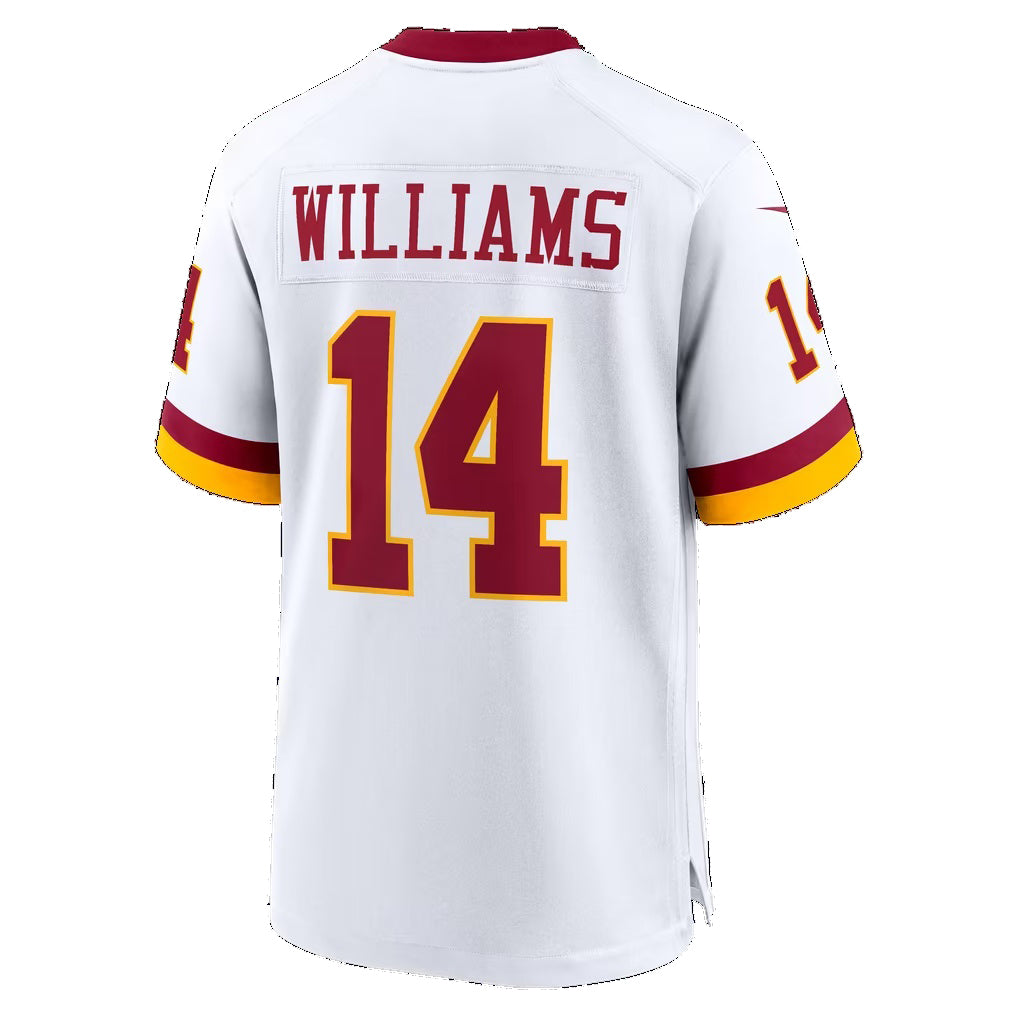 W.Commanders #14 Antonio Williams White Thaam Game Jersey