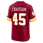 W.Commanders #45 K'Lavon Chaisson Burgundy Team Game Jersey THAAM