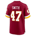 W.Commanders #47 Terell Smith Burgundy Thaam Team Game Jersey