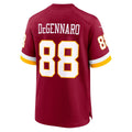 W.Commanders #88 Nick DeGennaro Burgundy Team Game Jersey THAAM