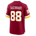 W.Commanders #88 Nick DeGennaro Burgundy Team Game Jersey THAAM