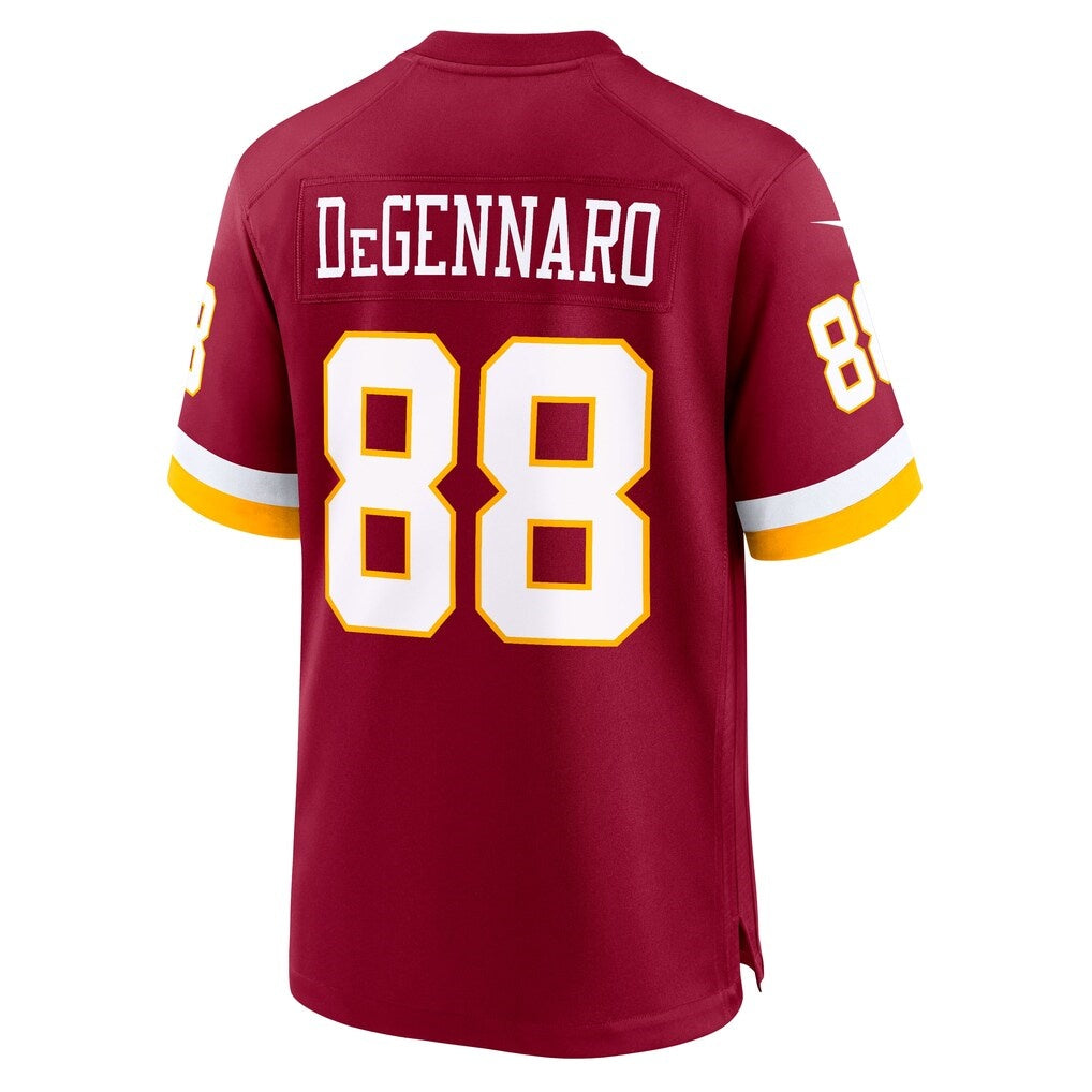 W.Commanders #88 Nick DeGennaro Burgundy Team Game Jersey THAAM