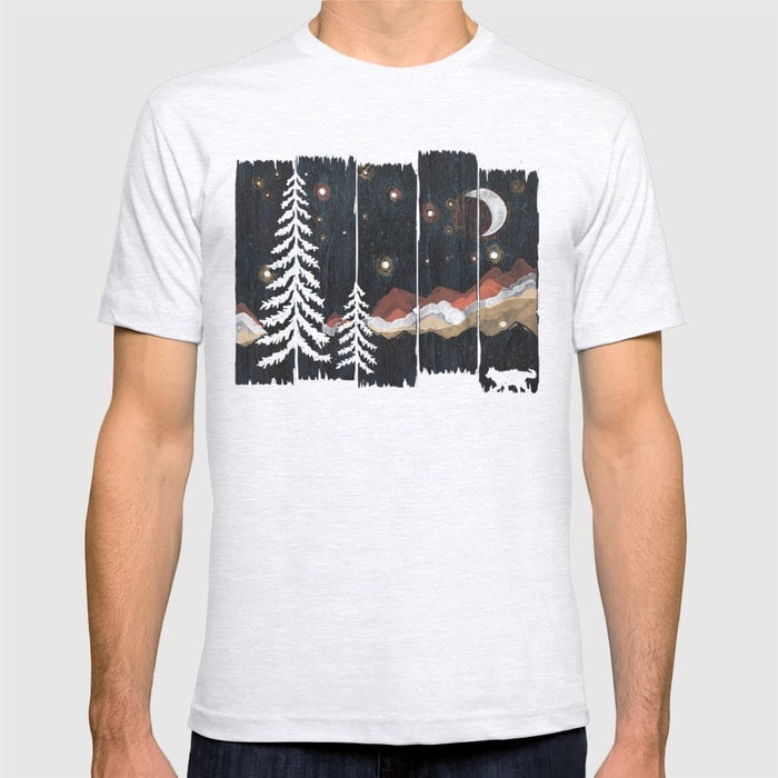 a-starry-night-in-the-mountains T-Shirts