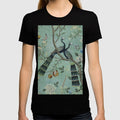 a-teal-of-two-birds-chinoiserie T-Shirts