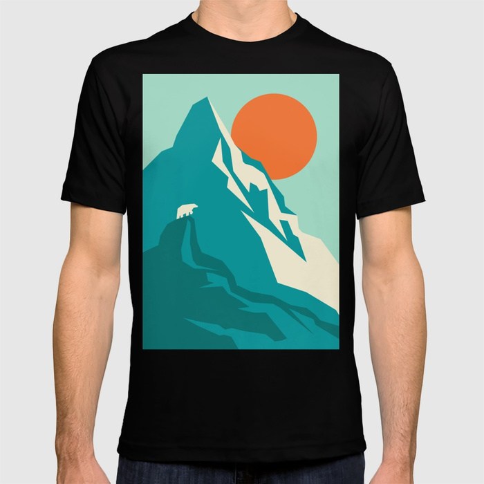 as-the-sun-rises-over-the-peak T-Shirts