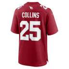 A.Cardinals #25 Zaven Collins Cardinal Thaam Home Game Jersey