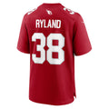 A.Cardinals #38 Chad Ryland Cardinal Thaam Team Game Jersey