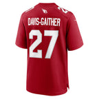A.Cardinals #27 Akeem Davis-Gaither Cardinal Thaam Team Game Jersey