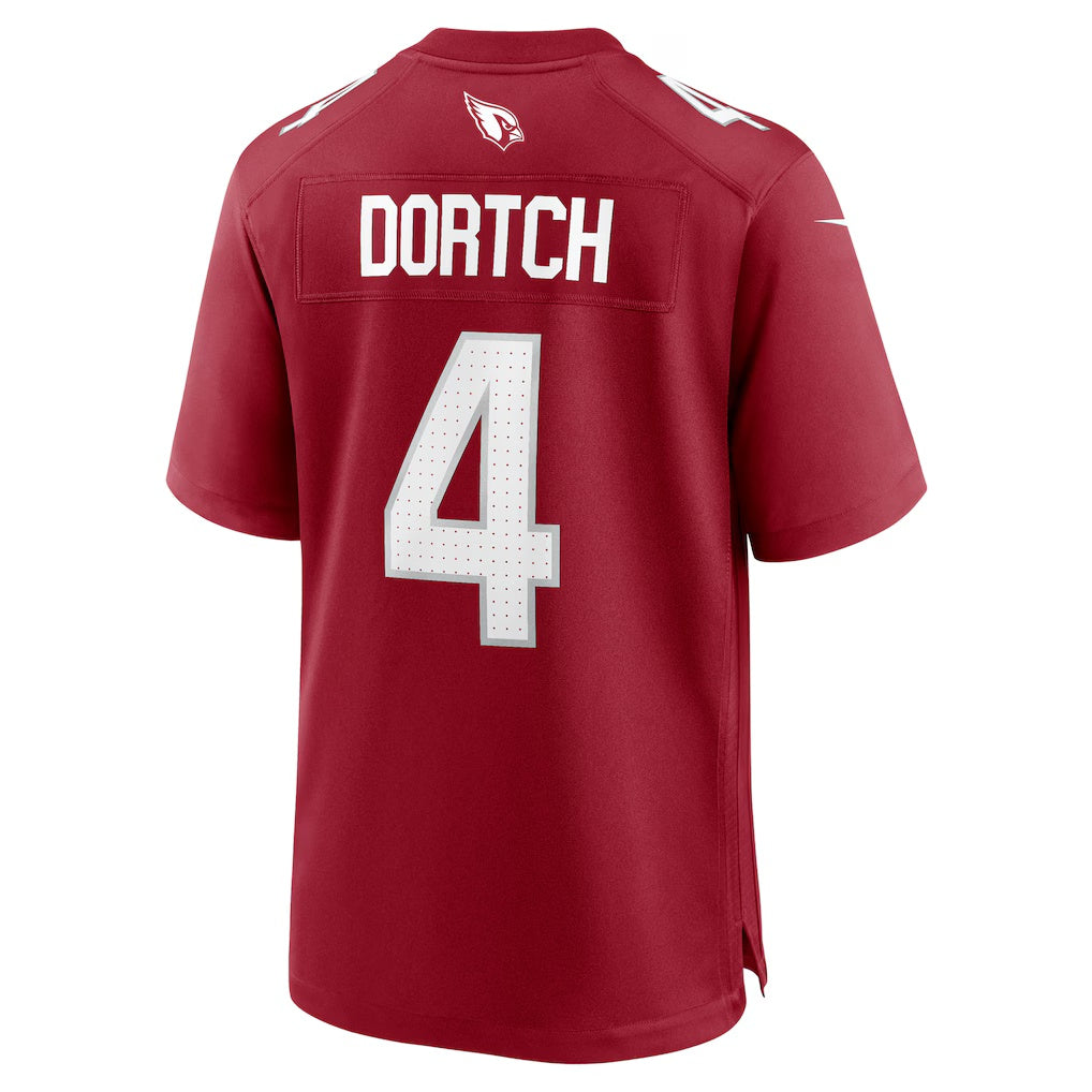 A.Cardinals #4 Greg Dortch Cardinal Thaam Team Game Jersey
