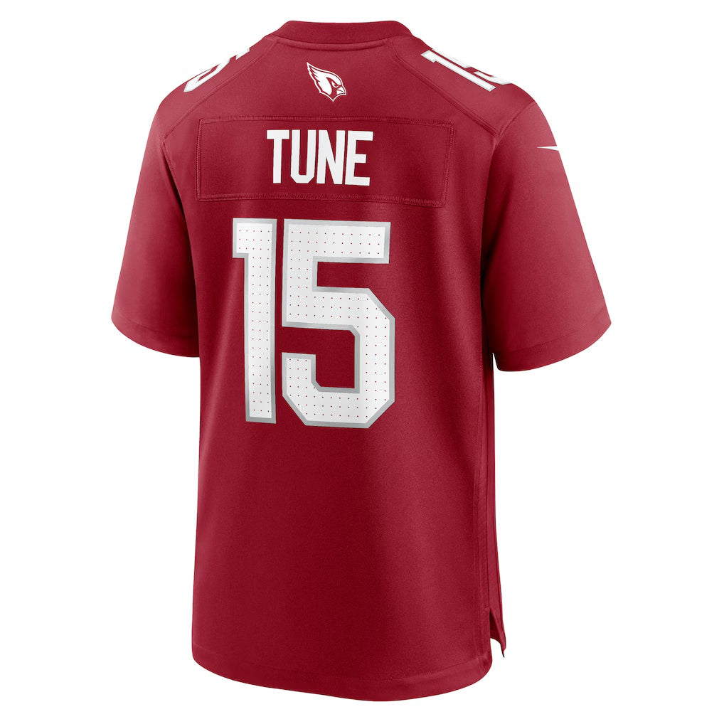 A.Cardinals #15 Clayton Tune Cardinal Thaam Game Jersey