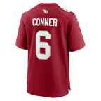 A.Cardinals #6 James Conner Cardinal Thaam Home Game Jersey